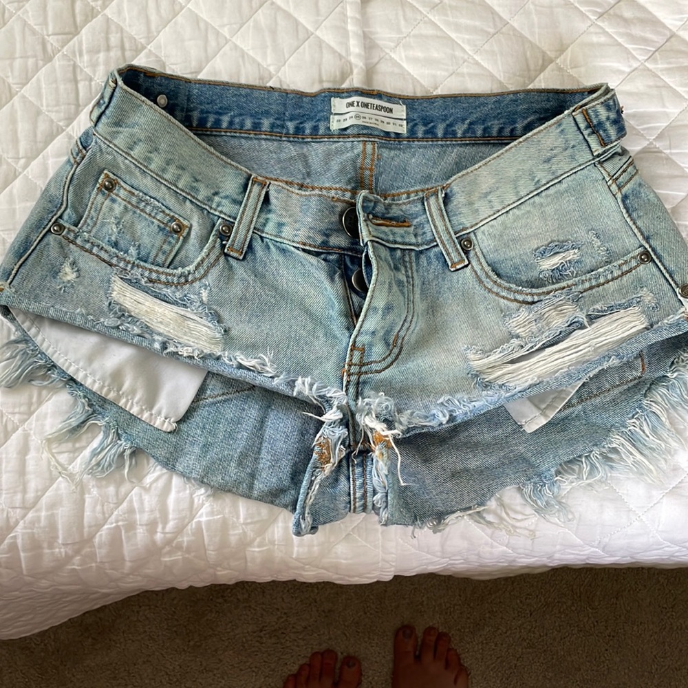 One teaspoon denim shorts